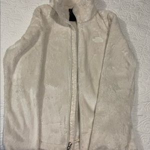 Cream Colored NorthFace Jacket
